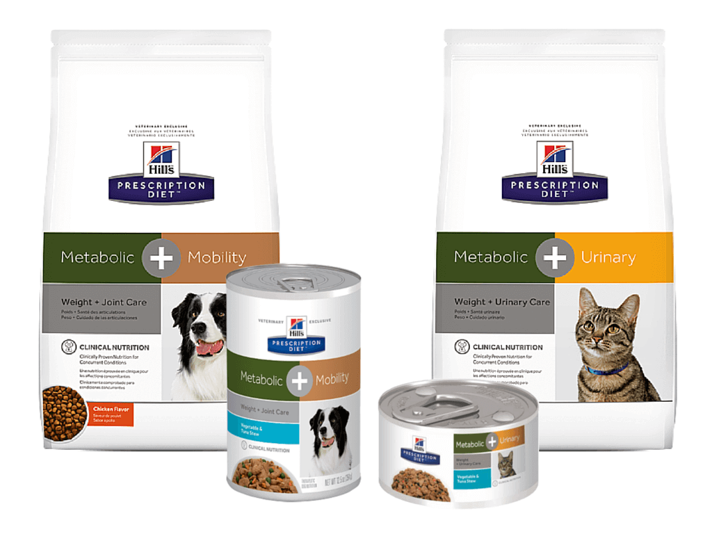 metabolic and mobility dog food
