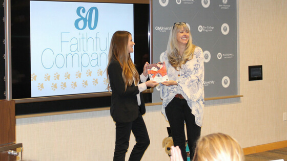 Drake Center Awarded SO Faithful Award by Good Dog! Autism Companions